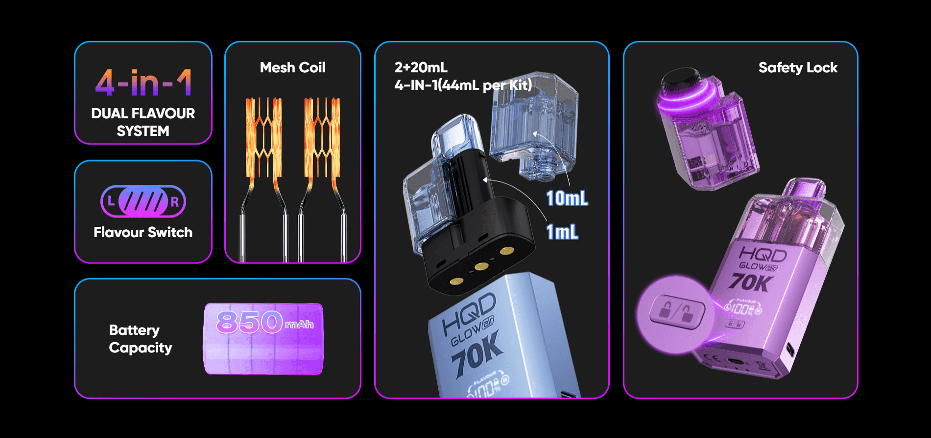 Hqd Glow Air 70k Description 2 vape