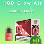 HQD Glow Air 70K Bulk 60 Pack wholesale case stock in Australian warehouse