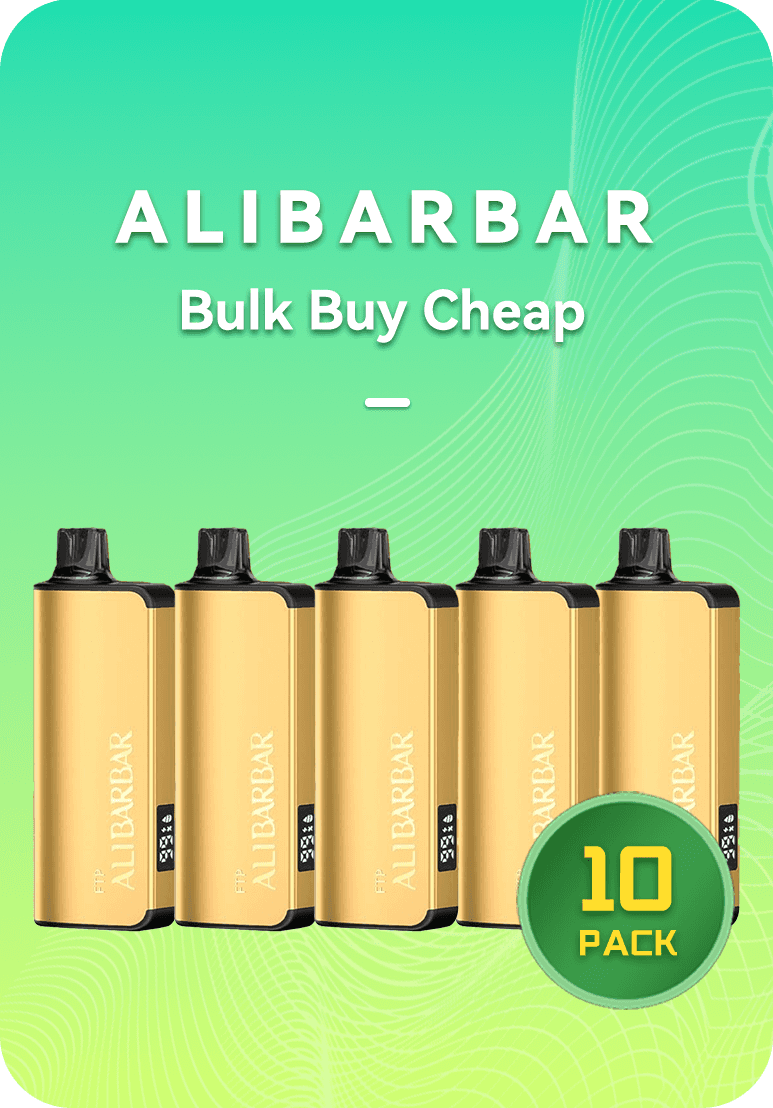 Alibarbar Bulk 10 Pack ALIBARBAR 9k bulk 10 pack display box 9000 puffs wholesale Australia