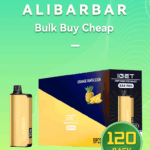 ALIBARBAR 9k bulk 120 pack master case 9000 puffs wholesale Australia