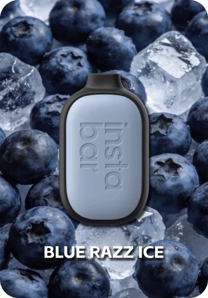 Blue Razz Ice INSTABAR 7500 puffs WT7500 disposable vape Australia stock