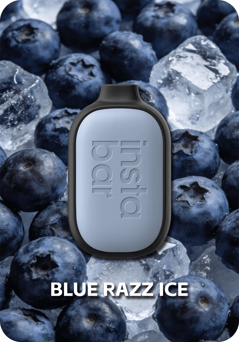 BLUE RAZZ ICE Blue Razz Ice INSTABAR 7500 puffs WT7500 disposable vape Australia stock