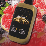 Blackberry Pomegranate Cherry Double Happiness Action 12k with dark purple aesthetic