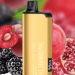 Blackberry Pomegranate Cherry ALIBARBAR 9000 puffs mesh coil rechargeable disposable vape Australia