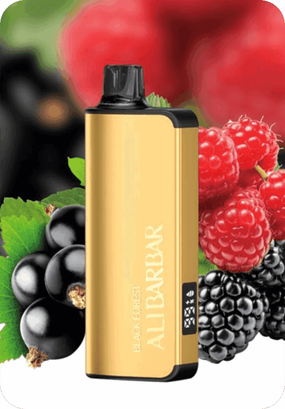 Black Forest ALIBARBAR 9000 puffs mesh coil rechargeable dessert vape Australia