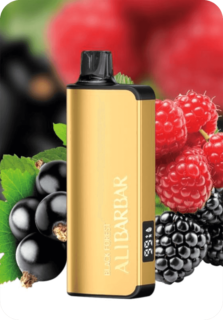 Blackforest Black Forest ALIBARBAR 9000 puffs mesh coil rechargeable dessert vape Australia