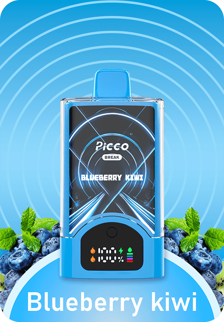 Blueberry Kiwi Blueberry Kiwi Break PICCO 30K Puffs Australia high capacity disposable vape 30000 puffs