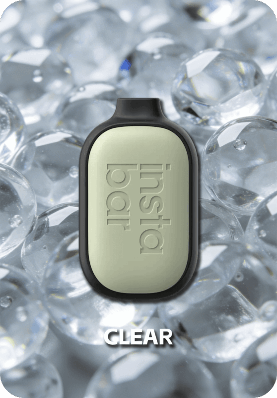 Clear INSTABAR 7500 puffs WT7500 clean unflavored vape Australia stock