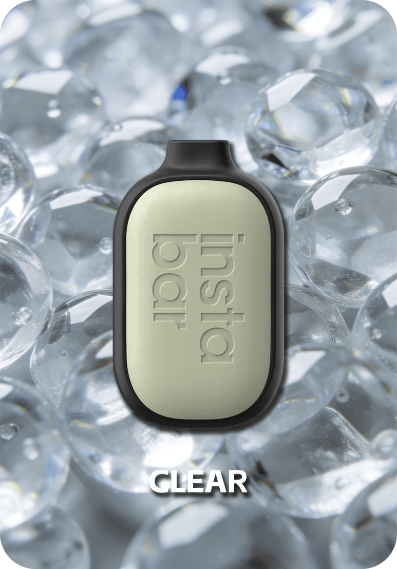CLEAR Clear INSTABAR 7500 puffs WT7500 clean unflavored vape Australia stock