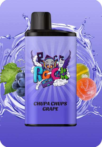 Chupa Chups Grape IGET Bar Pro 10000 puffs double mesh coil rechargeable vape Australia stock
