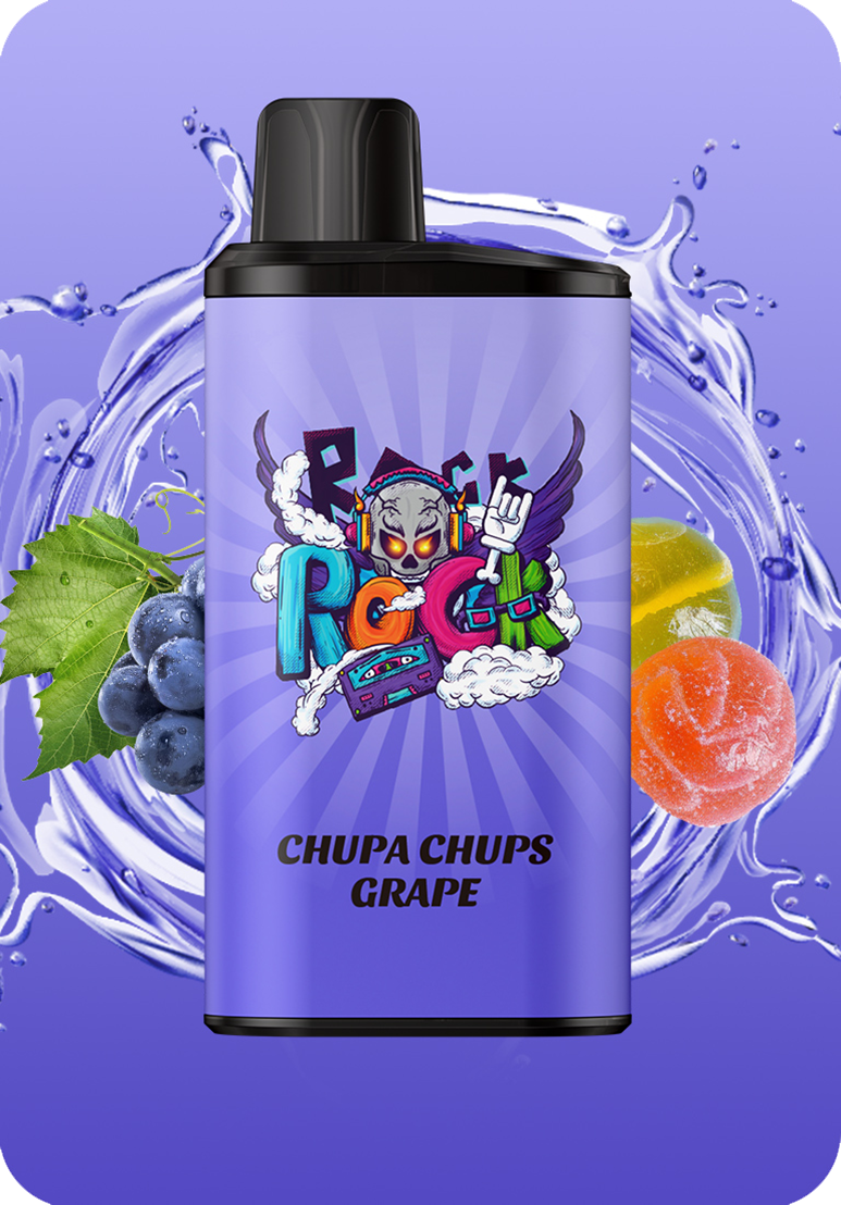 Chupa Chups Grape Chupa Chups Grape IGET Bar Pro 10000 puffs double mesh coil rechargeable vape Australia stock