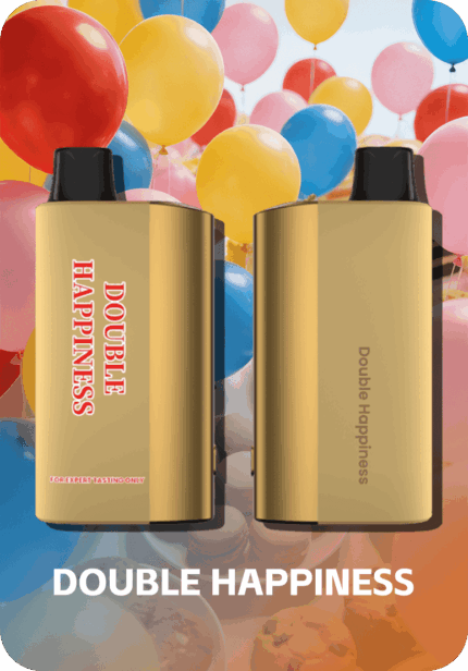 Double Happiness HYPE 12K disposable vape with HD smart screen Australia