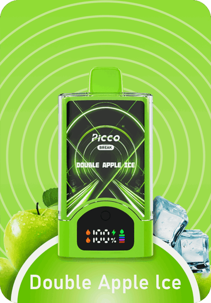 Double Apple Ice Break PICCO 30K Puffs Australia high capacity disposable vape 30000 puffs