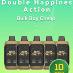 Double Happiness ACTION 12k bulk 10 pack display box wholesale Australia