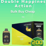Double Happiness ACTION 12k 12000 puffs bulk 200 pack master case wholesale Australia