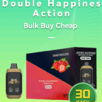 Double Happiness ACTION 12k bulk 30 pack 12000 puffs wholesale Australia 3 boxes