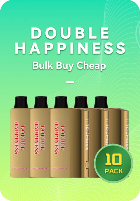 Double Happiness HYPE 12k bulk 10 pack display box wholesale Australia