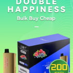Double Happiness HYPE 12k 12000 puffs bulk 200 pack master case wholesale Australia