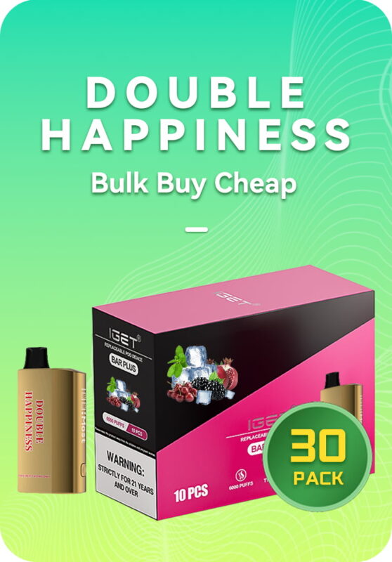 Double Happiness HYPE 12k bulk 30 pack 12000 puffs wholesale Australia