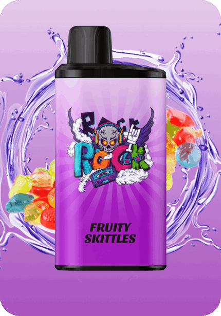 Fruity Skittles IGET Bar Pro 10000 puffs double mesh coil rechargeable disposable vape Australia stock