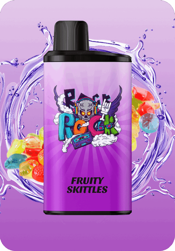 Fruity Skittles IGET Bar Pro 10000 puffs double mesh coil rechargeable disposable vape Australia stock