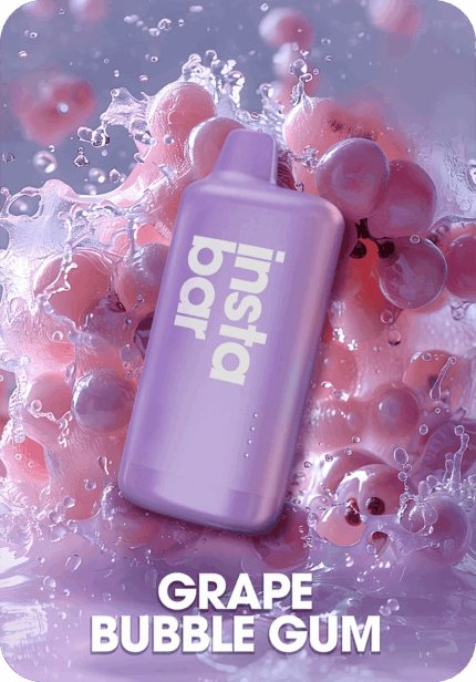 Grape Bubble Gum INSTA BAR WOOYEAH 10K Puffs disposable vape Australia premium