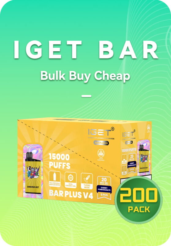 IGET Bar 3500 puffs bulk 200 pack full master case wholesale Australia stock