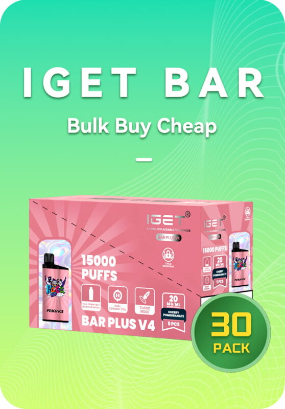 IGET Bar 3500 puffs bulk 30 pack wholesale 3 display boxes Australia