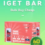 IGET Bar 3500 puffs bulk 60 pack wholesale 6 display boxes Australia stock