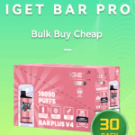 New IGET Bar Pro 10000 puffs bulk 30 pack wholesale 3 display boxes Australia
