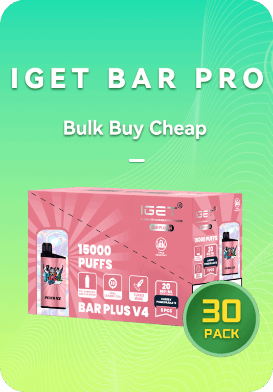 New IGET Bar Pro 10000 puffs bulk 30 pack wholesale 3 display boxes Australia