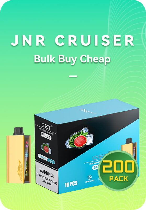 IGET JNR CRUISER 12k bulk 200 pack master case wholesale Australia factory stock