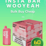 INSTA BAR Wooyeah bulk 60 pack wholesale 6 display boxes 10000 puffs Australia stock