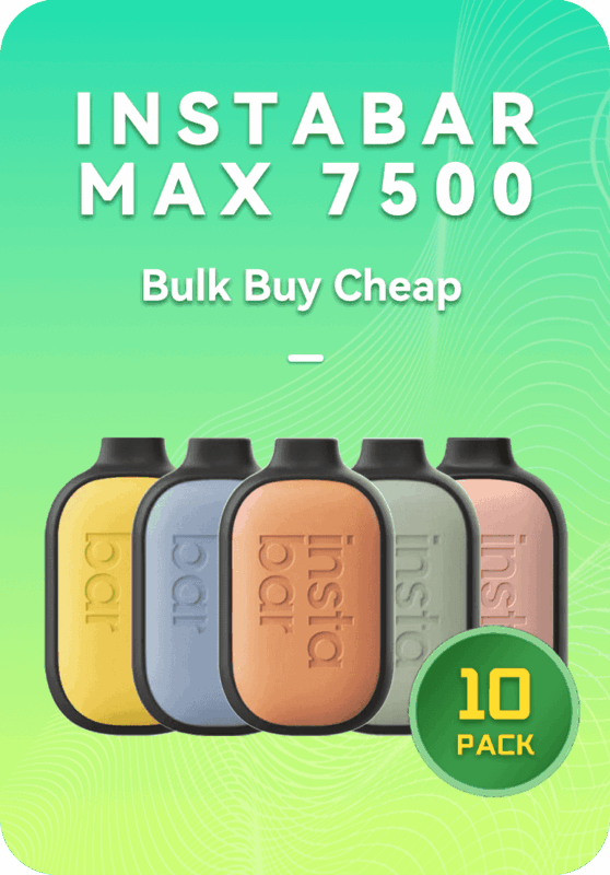 INSTABAR 7500 bulk 10 pack display box wholesale Australia