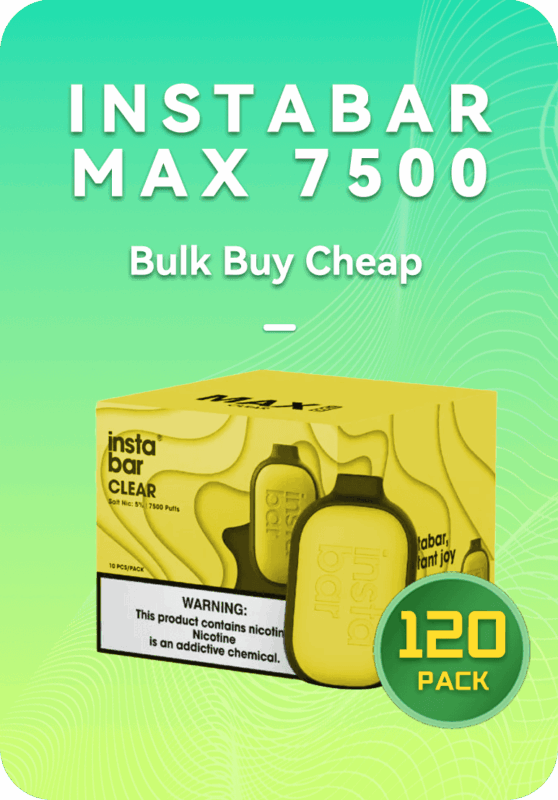 INSTABAR 7500 bulk 120 pack master case wholesale Australia stock