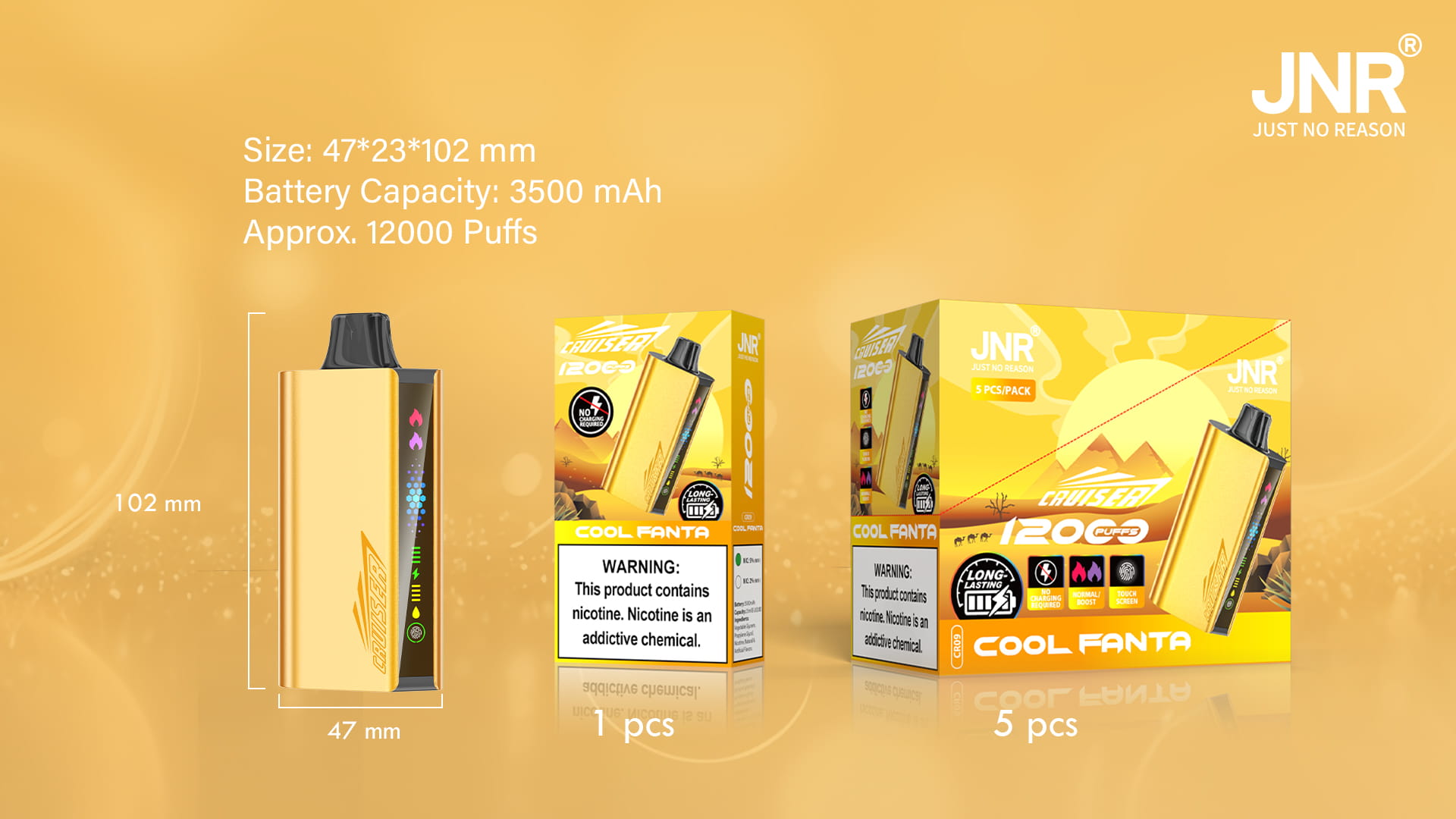 JNR CRUISER 12K vape