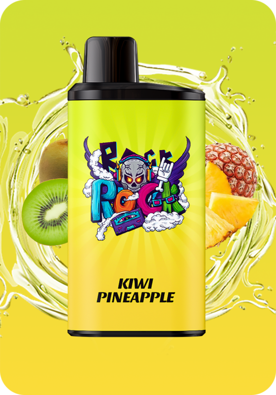 Kiwi Pineapple IGET Bar Pro 10000 puffs double mesh coil rechargeable disposable vape Australia stock