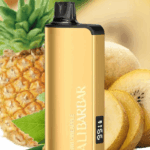 Kiwi Pineapple ALIBARBAR 9000 puffs mesh coil rechargeable tropical disposable vape Australia stock