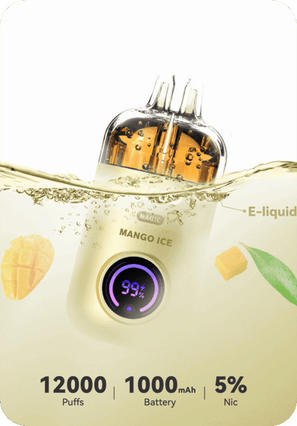 Mango Ice Magic PICCO 12K Australia 12000 puffs disposable vape