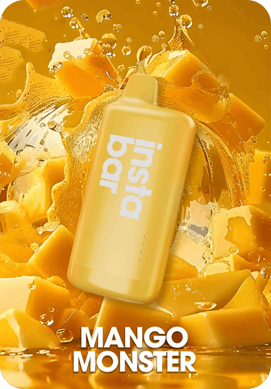 Mango Monster INSTA BAR WOOYEAH 10K Puffs disposable vape Australia premium