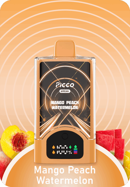 Mango Peach Watermelon Break PICCO 30K Puffs Australia high capacity disposable vape 30000 puffs