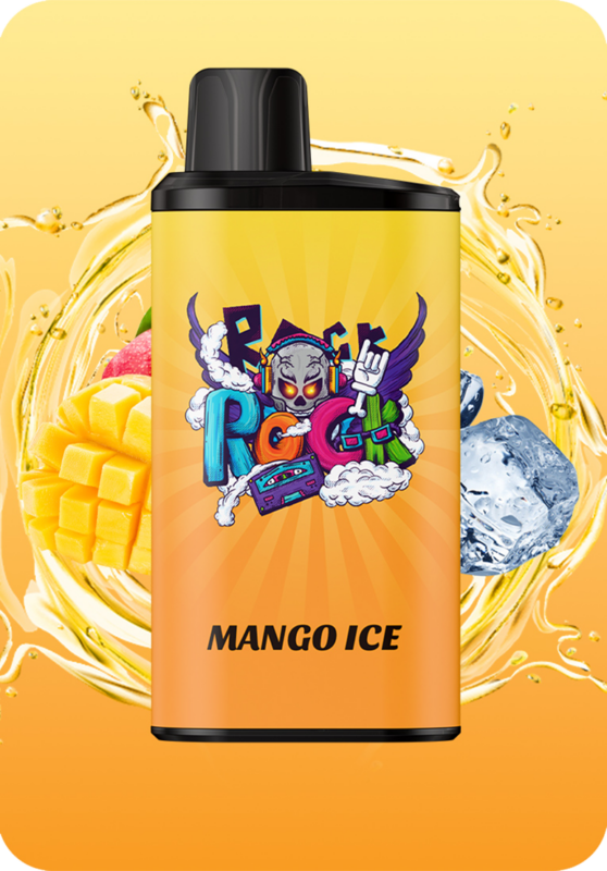 Mango Ice IGET Bar Pro 10000 puffs double mesh coil rechargeable disposable vape Australia stock