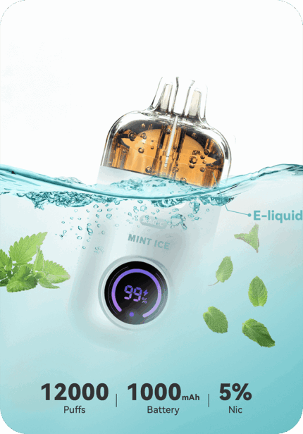 Mint Ice Magic PICCO 12K Australia 12000 Puffs High Capacity Disposable Vape