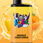 Orange Fanta Soda IGET Bar Pro 10000 puffs double mesh coil rechargeable disposable vape Australia stock