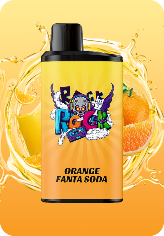 Orange Fanta Soda IGET Bar Pro 10000 puffs double mesh coil rechargeable disposable vape Australia stock