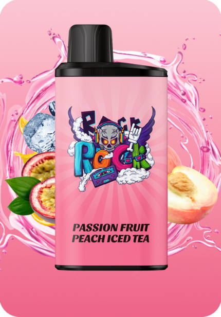 Passion Fruit Peach Iced Tea IGET Bar Pro 10000 puffs double mesh coil rechargeable disposable vape Australia stock