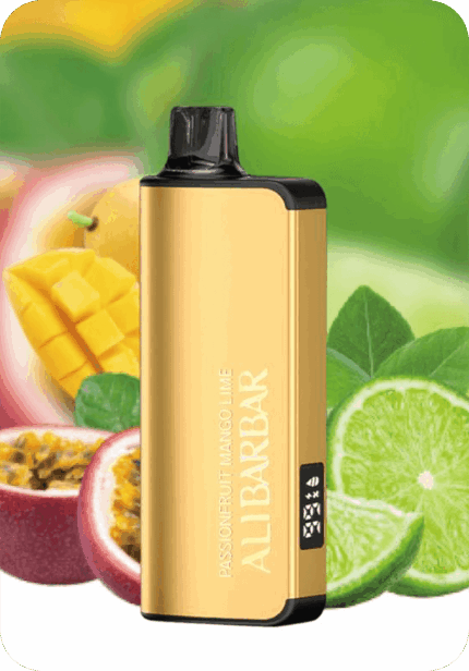 Alibarbar 9000 puffs Passion Fruit Mango Lime disposable vape Australia