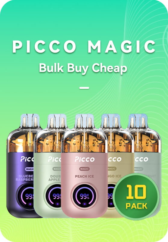 PICCO Magic bulk 10 pack box 12000 puffs Australia genuine stock