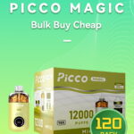 PICCO Magic bulk 120 pack master case 12000 puffs wholesale Australia