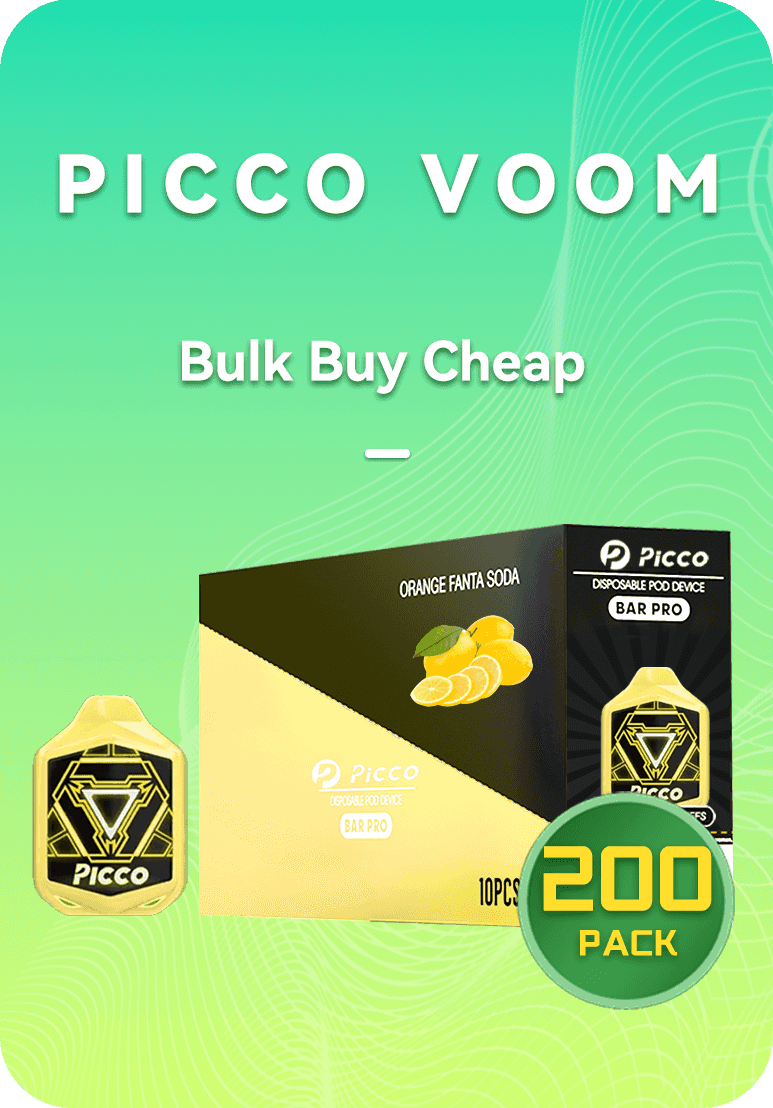Picco Voom BULK 200 PACK Picco Voom bulk 200 pack master case wholesale Australia stock